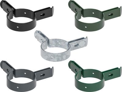 Long lip bracket | Corner post Ø 89 mm