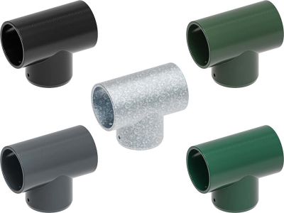 Top rail fence | T-connector | Ø 60 / 60 mm